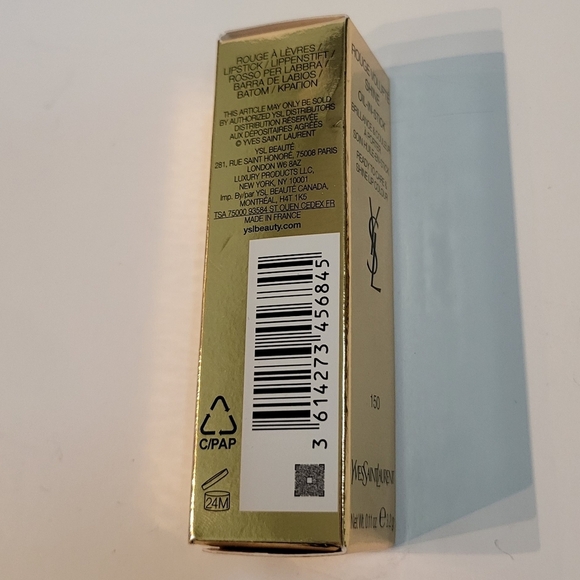 Yves Saint Laurent Rouge Volupté Shine Oil-In-Stick Lip Color Nude Lingerie - Picture 6 of 8